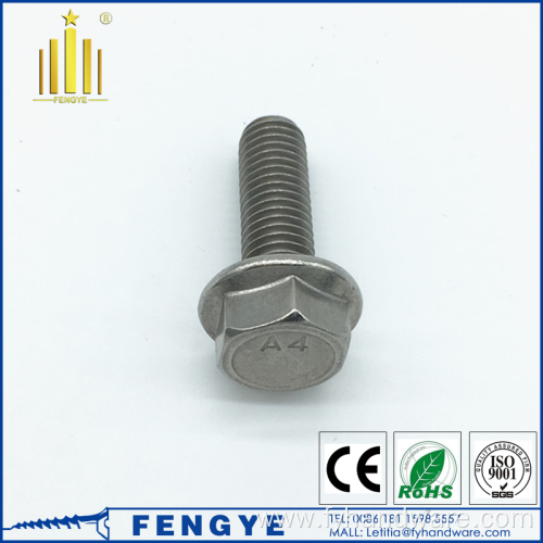Hexagon bolts with flange Small DIN EN 1662